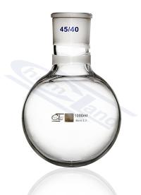 Kolba okrągłodenna 01000ml szlif 45/40 produkt z wada fabryczną - SZLIF